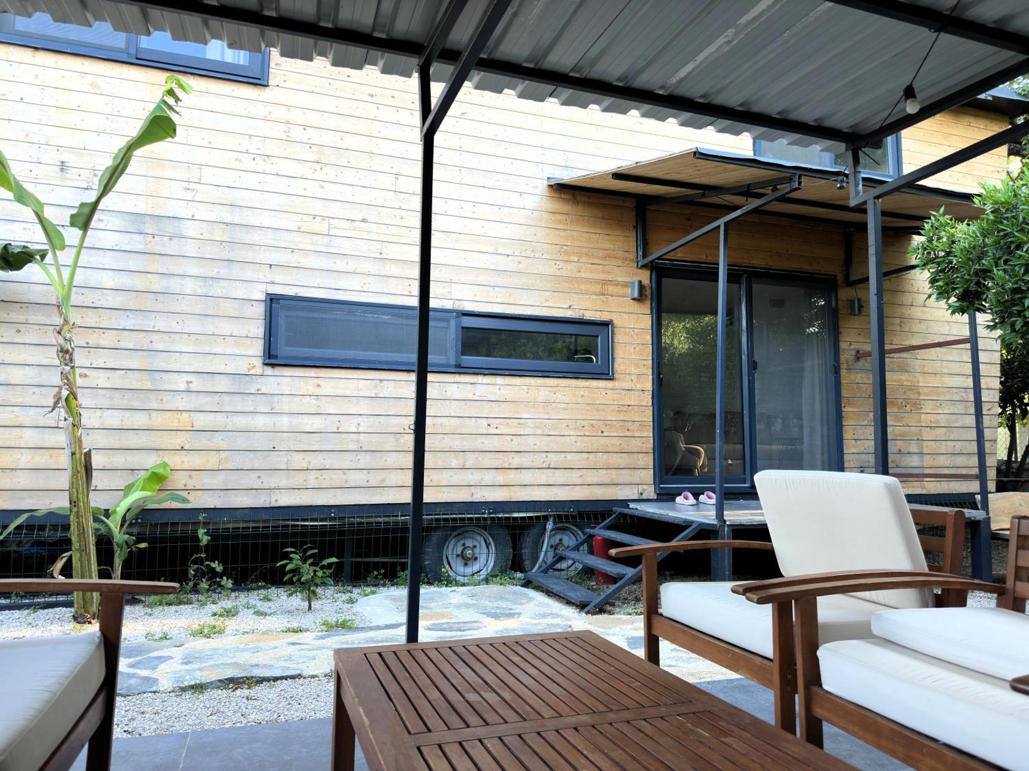 Gaia Tiny Houses Butik Hotel 博德鲁姆 外观 照片