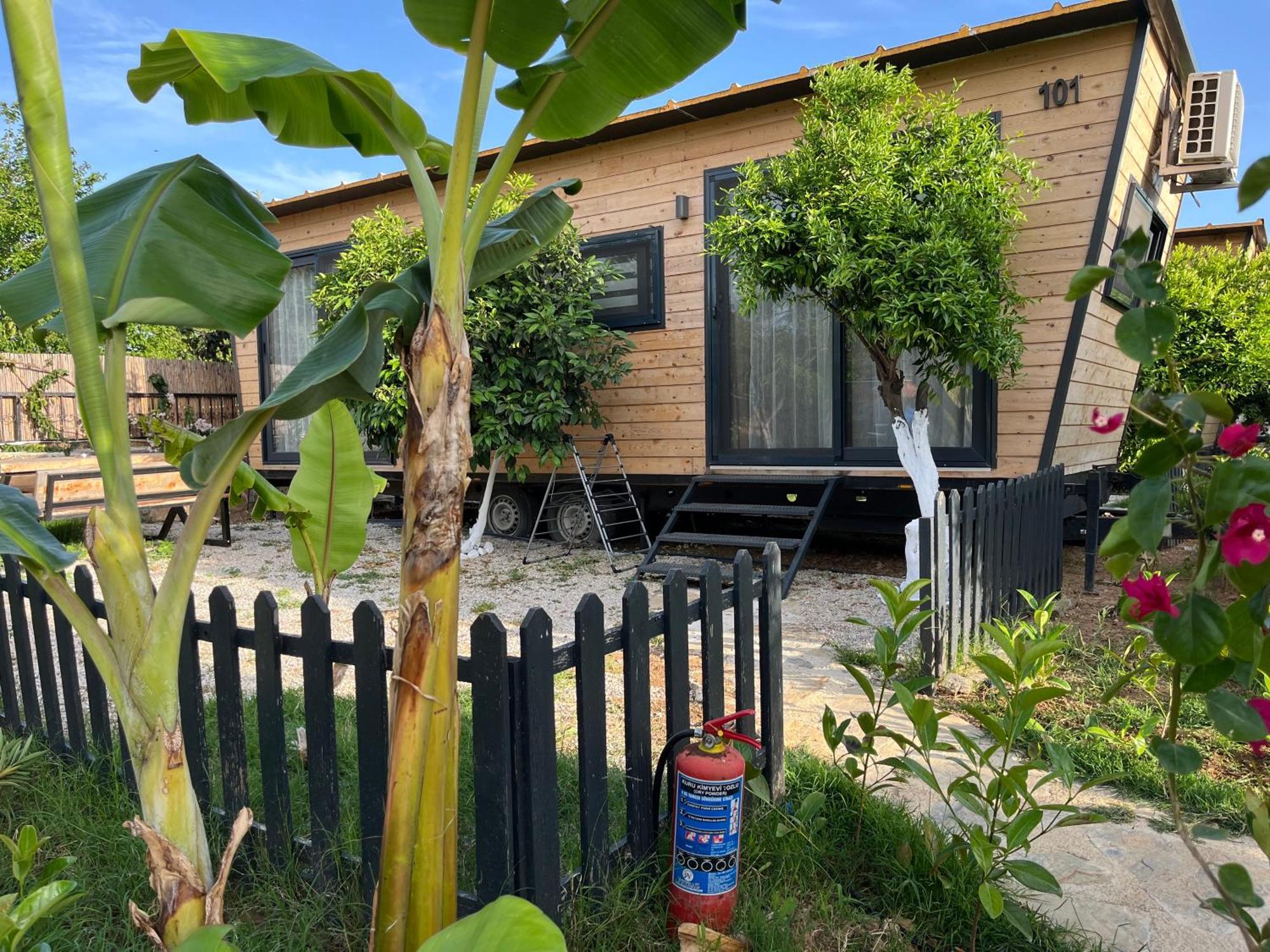 Gaia Tiny Houses Butik Hotel 博德鲁姆 外观 照片