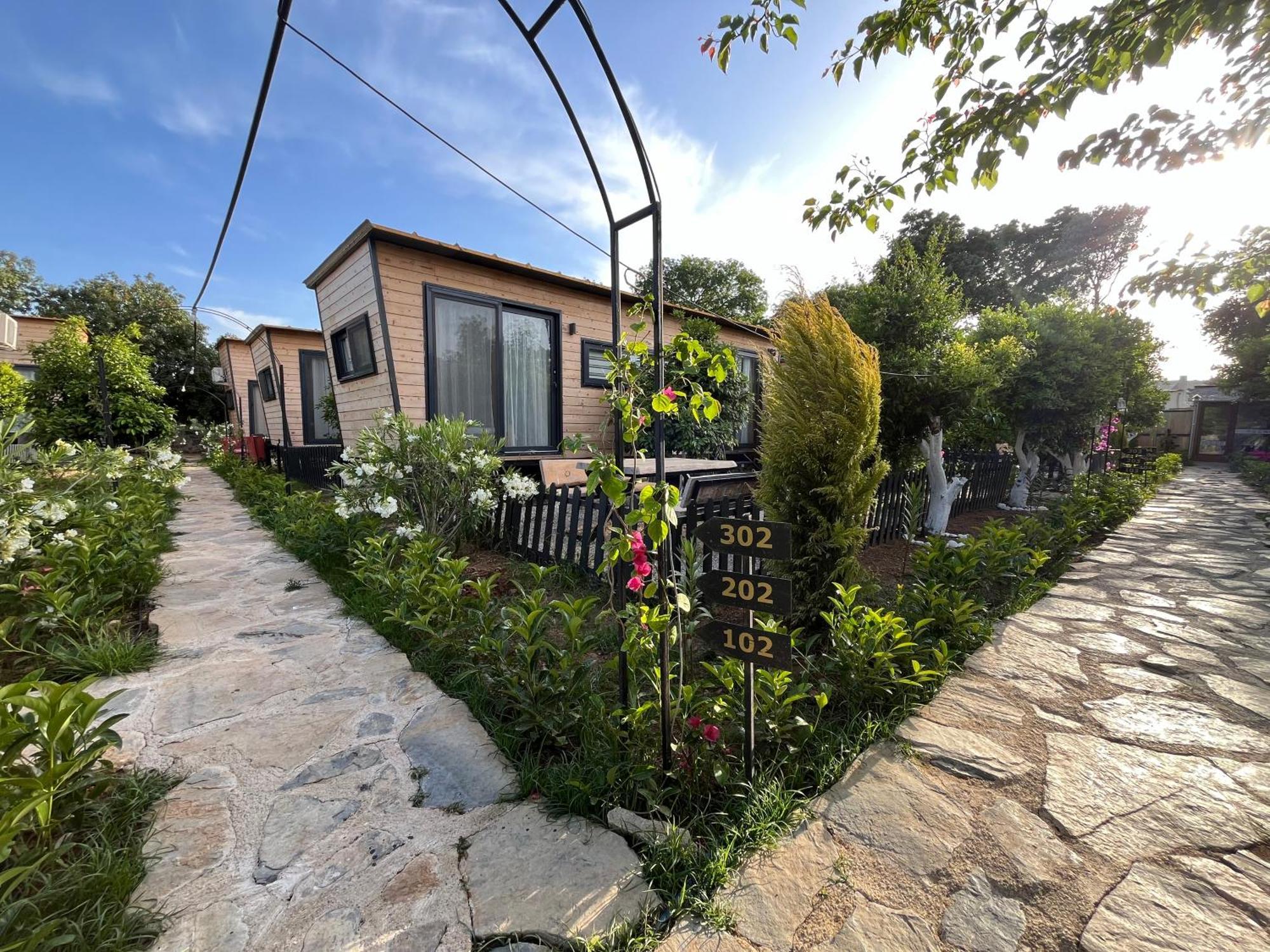 Gaia Tiny Houses Butik Hotel 博德鲁姆 外观 照片